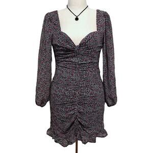 Floret Studios NWT Floral Mini Dress Women L